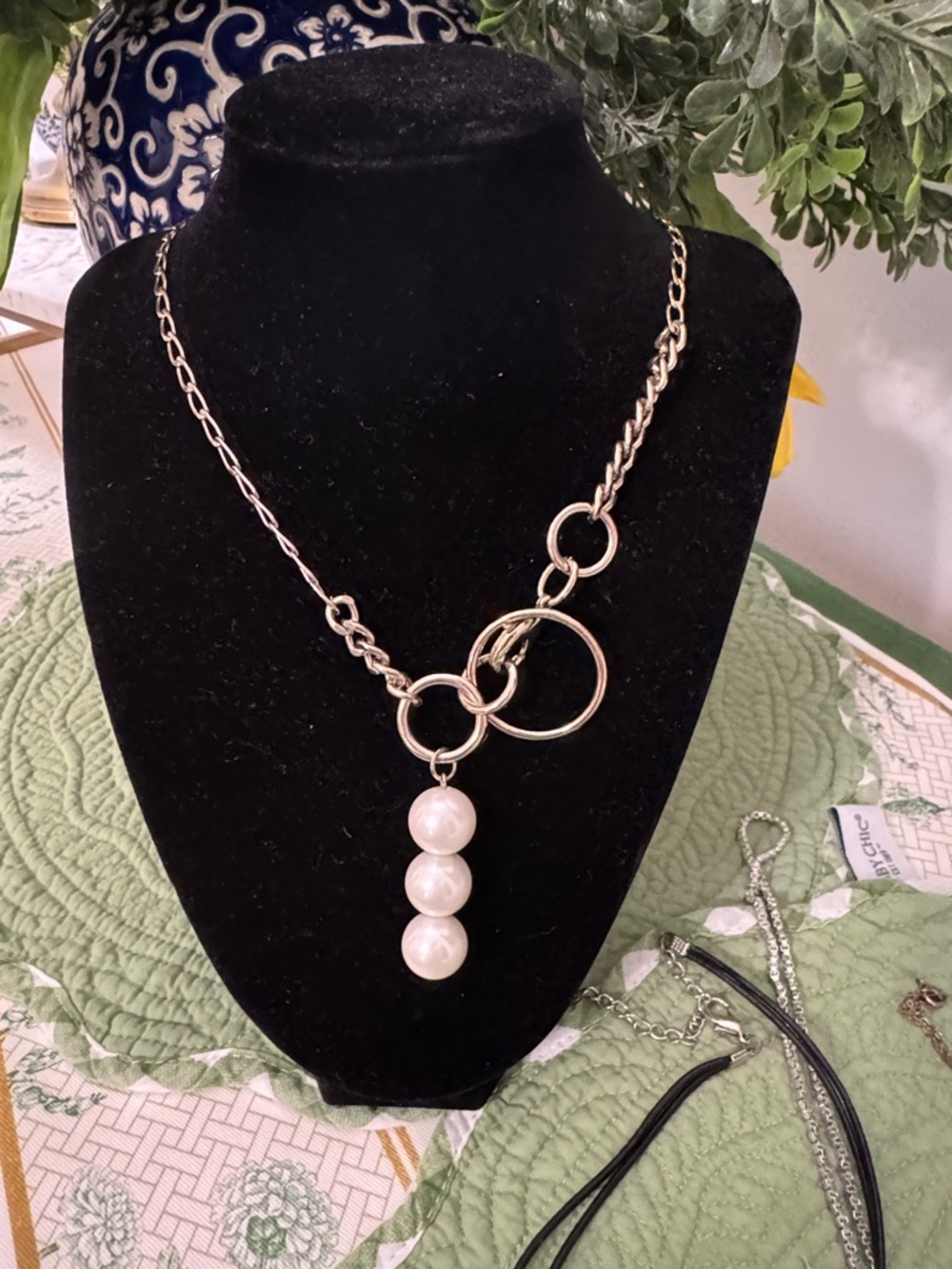 Multi-Color Beaded Statement Necklace Set - Women Jewelry - Picture 5 of 11